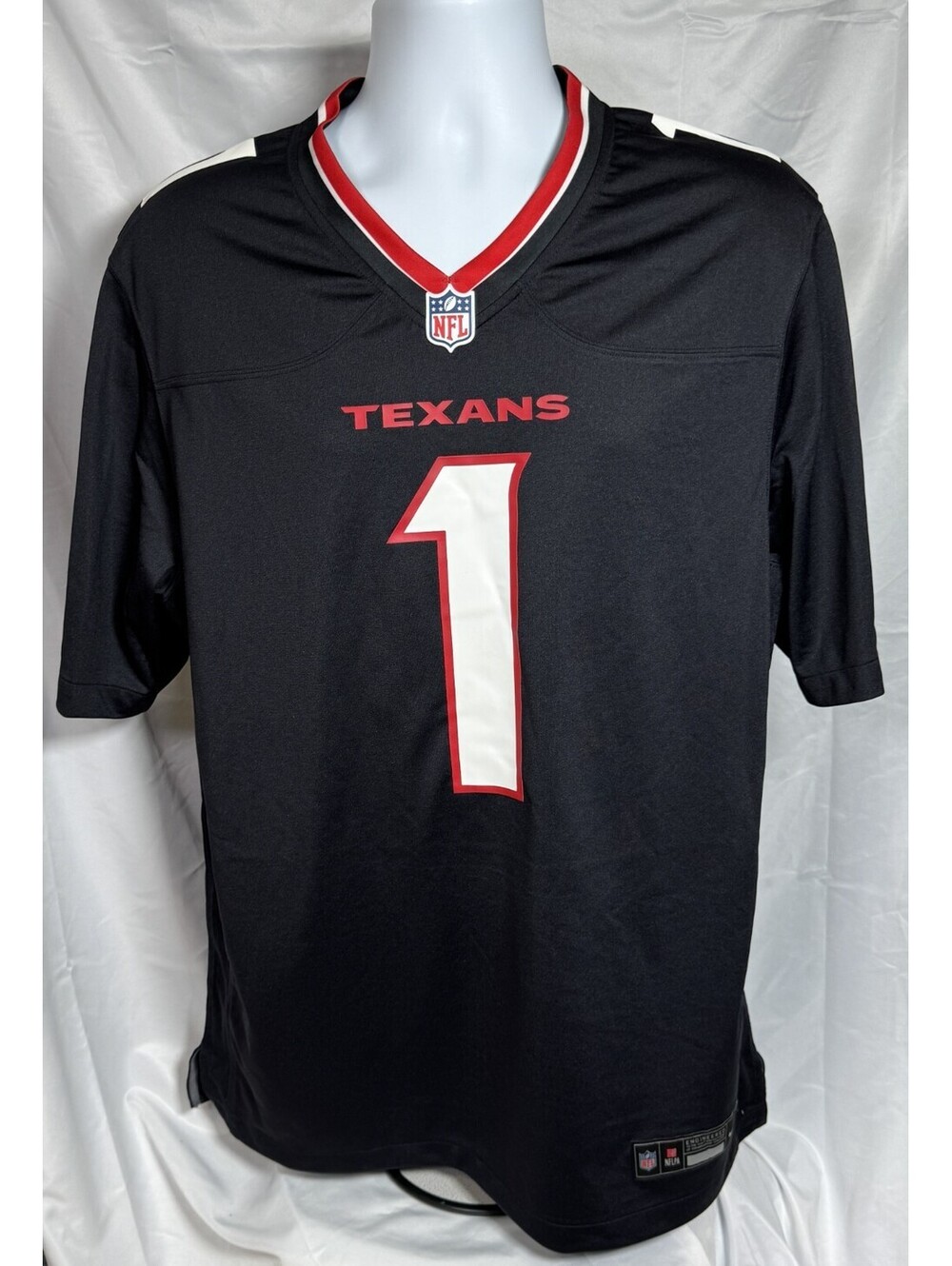 Houston Texans Stefon Diggs #1 Nike Game Jersey Mens L NEW